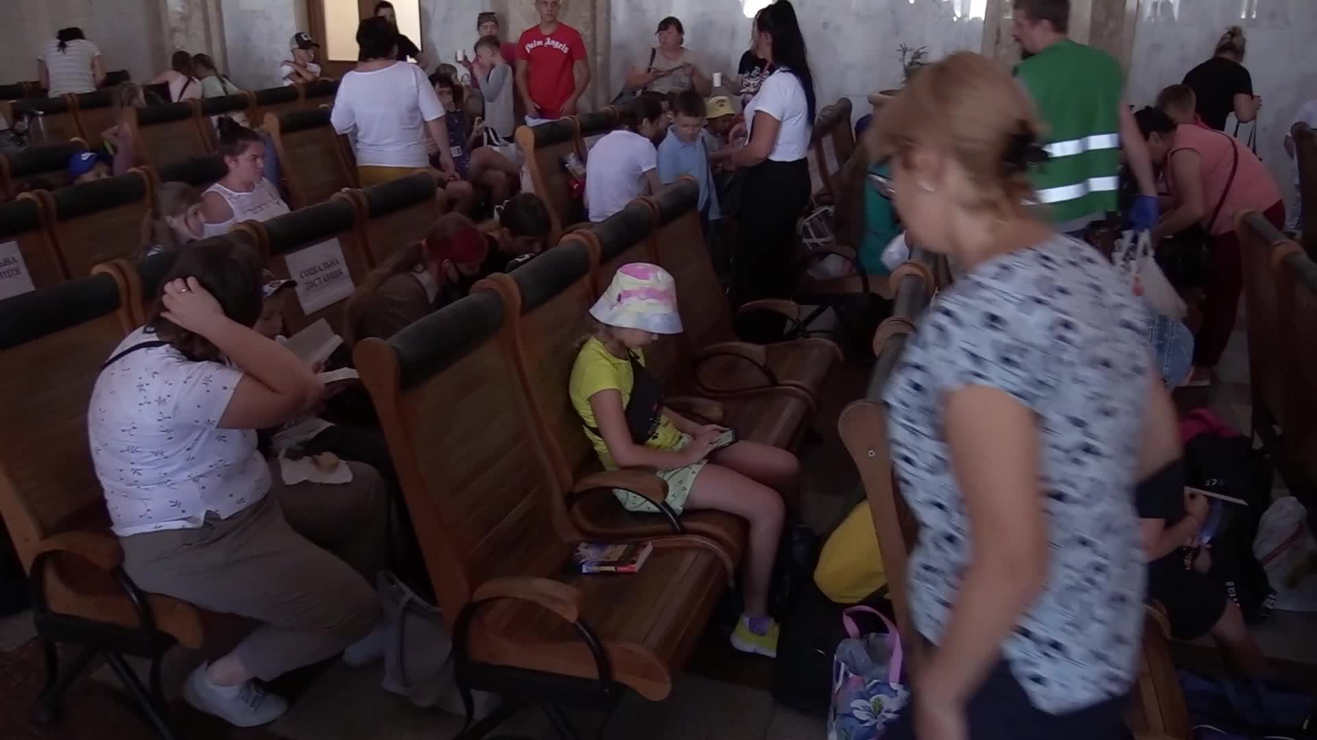 Ukrainian children from near front-line territories go to vacation in Western Ukraine, amid Russia's invasion of Ukraine