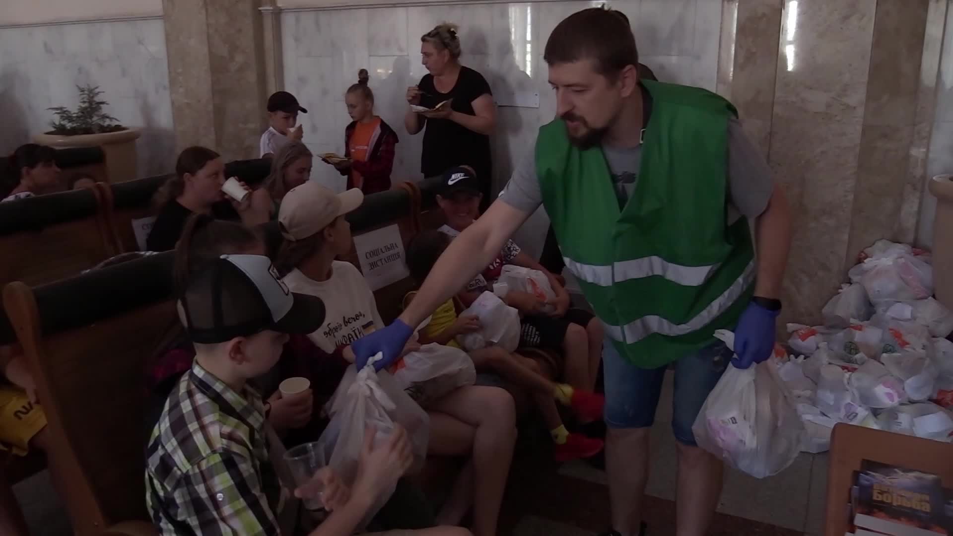Ukrainian children from near front-line territories go to vacation in Western Ukraine, amid Russia's invasion of Ukraine