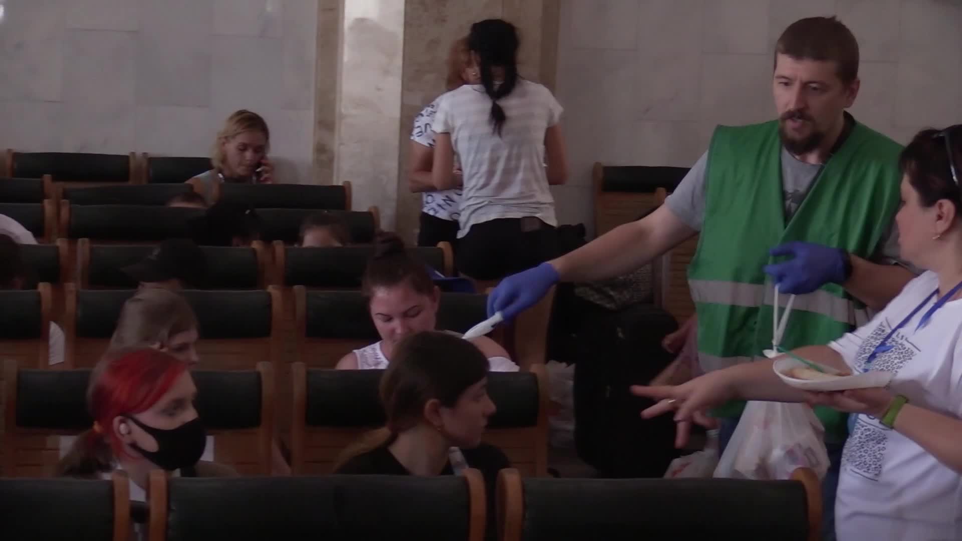 Ukrainian children from near front-line territories go to vacation in Western Ukraine, amid Russia's invasion of Ukraine