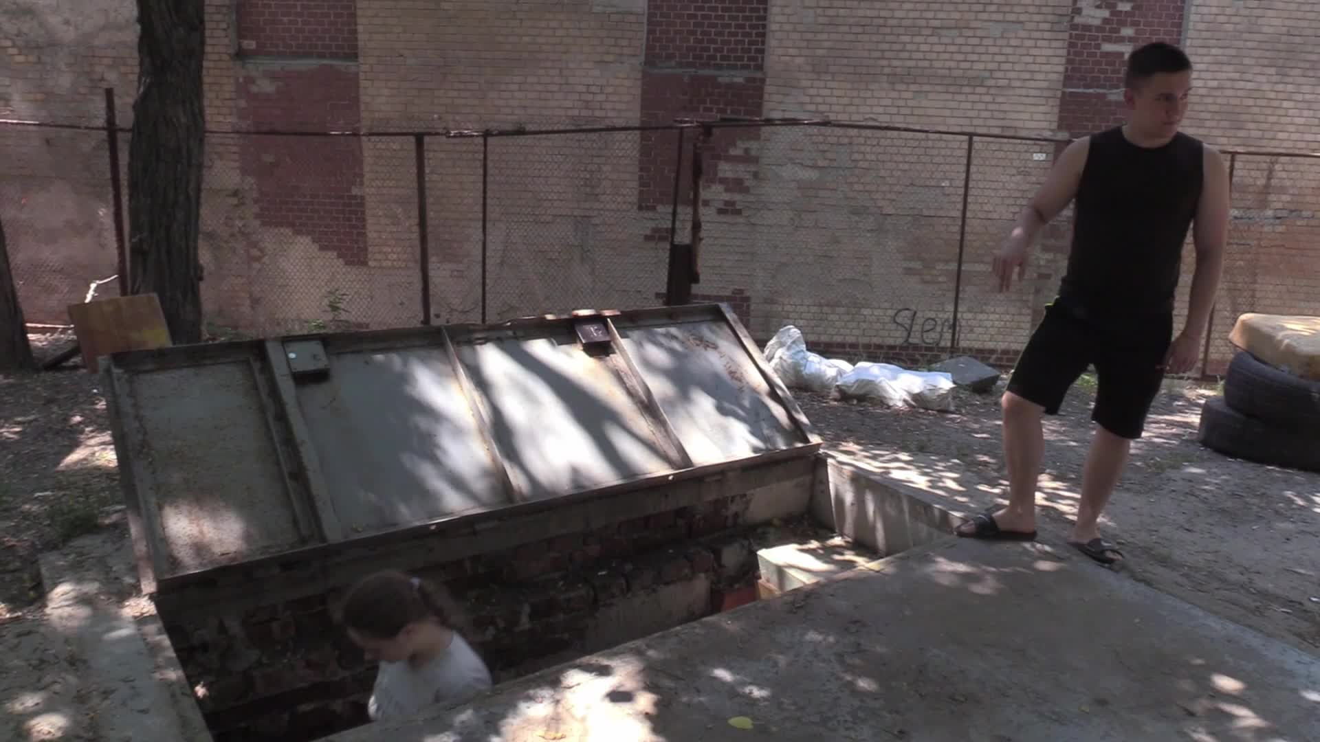 Ukrainians use catacombs as a bomb shelter during air raid alert in Odesa, amid Russia's invasion of Ukraine