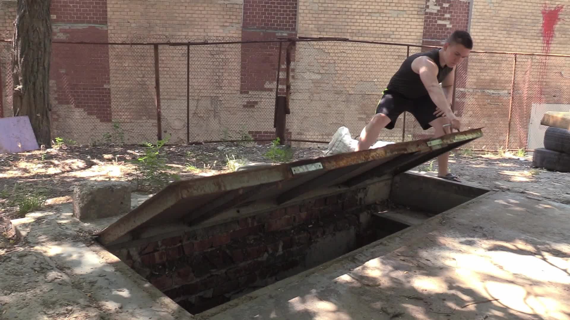 Ukrainians use catacombs as a bomb shelter during air raid alert in Odesa, amid Russia's invasion of Ukraine