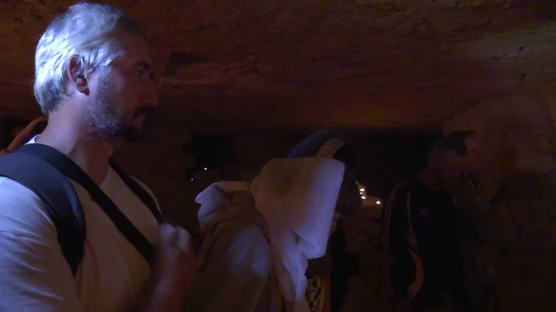 Orthodox priests pray for the victory of Ukraine in the catacombs of Odesa, amid Russia's invasion of Ukraine