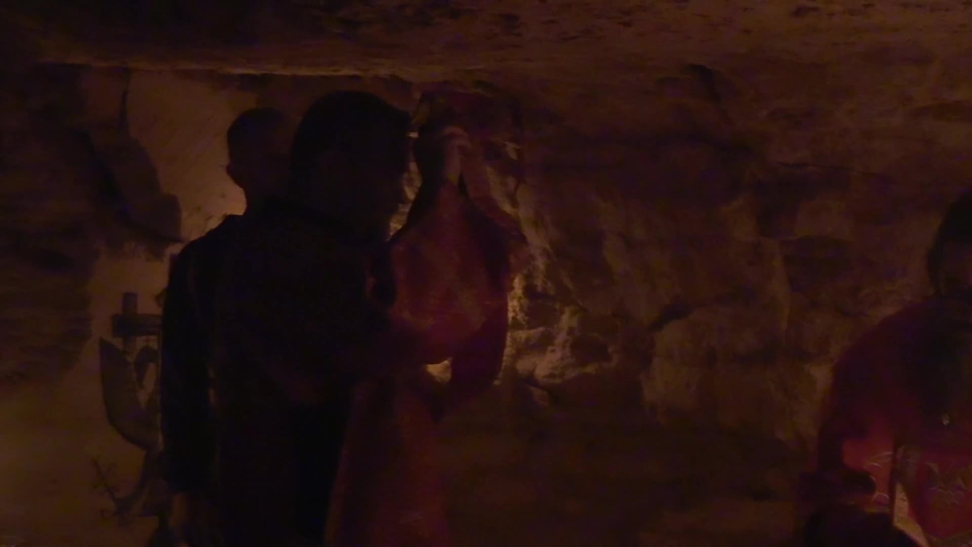 Orthodox priests pray for the victory of Ukraine in the catacombs of Odesa, amid Russia's invasion of Ukraine