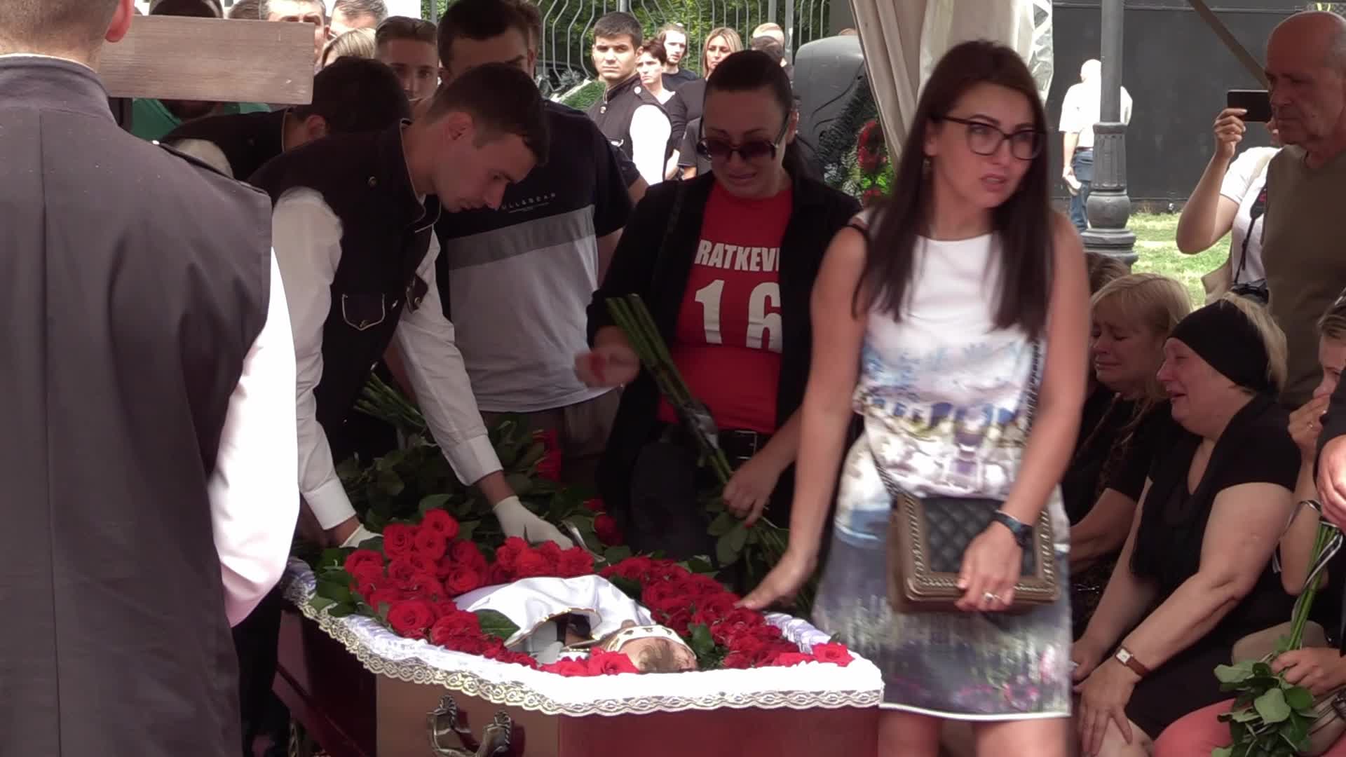 Farewell to the coach and president of the children's soccer club Oleksandr Shyshkov who died during a missile strike, in Odesa