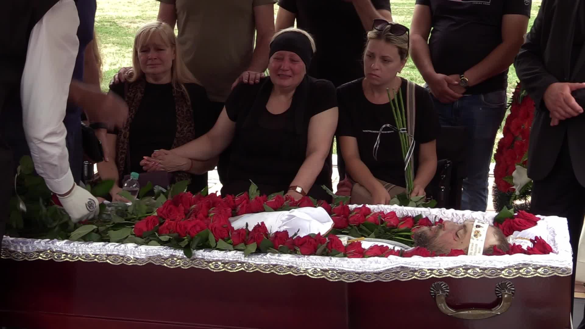 Farewell to the coach and president of the children's soccer club Oleksandr Shyshkov who died during a missile strike, in Odesa