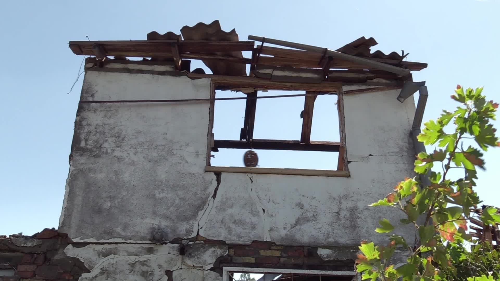 Aftermath of a missile strike in Odesa region, amid Russia's invasion of Ukraine