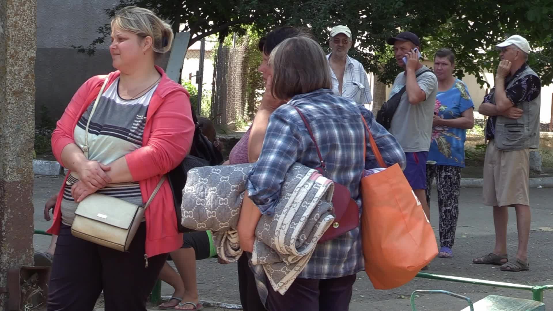 Aftermath of a missile strike in Odesa region, amid Russia's invasion of Ukraine