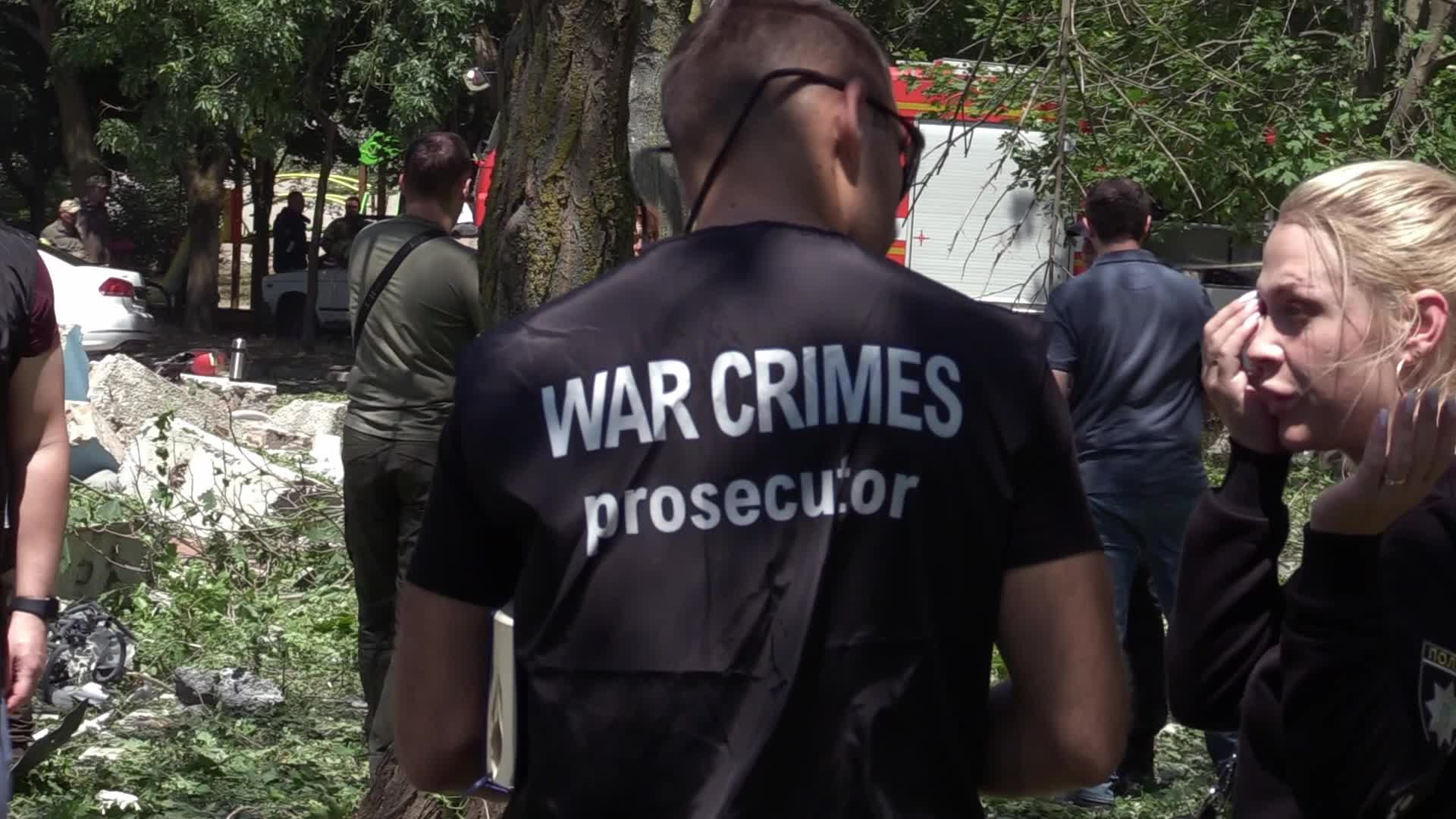 Aftermath of a missile strike in Odesa region, amid Russia's invasion of Ukraine