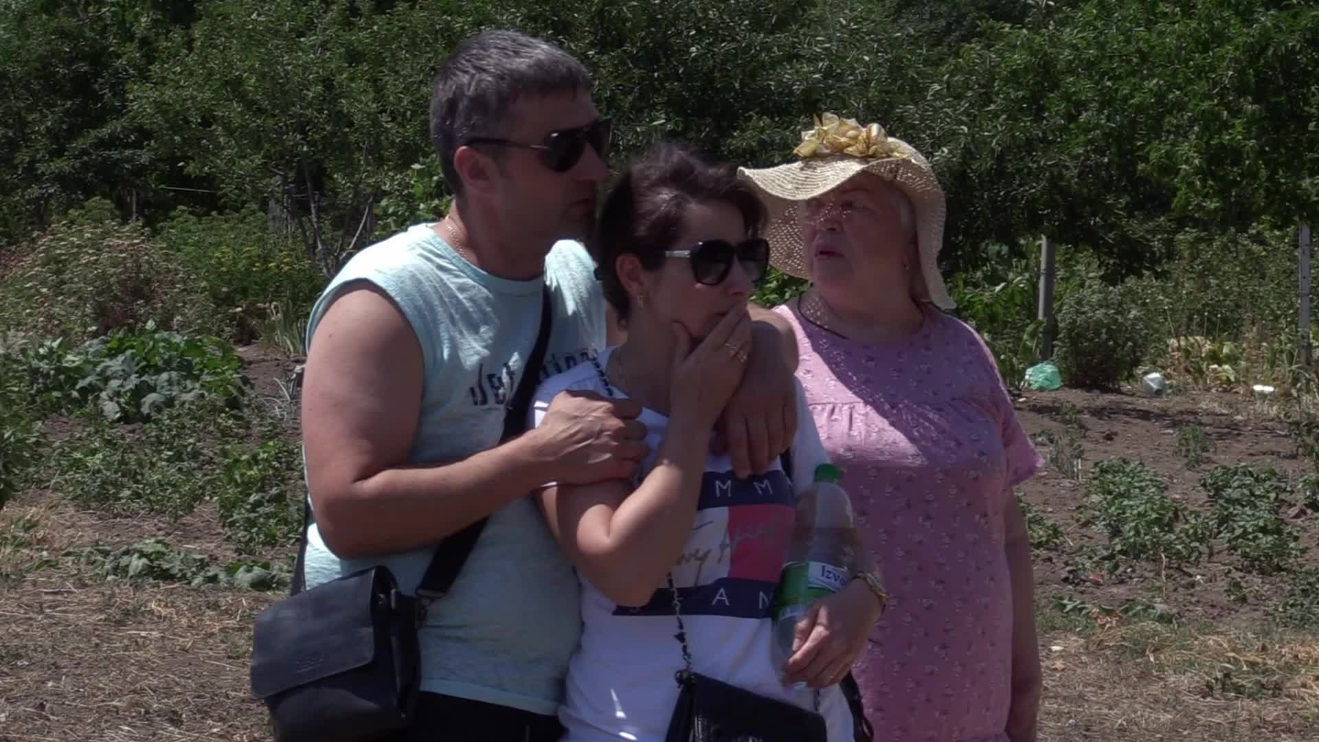 Aftermath of a missile strike in Odesa region, amid Russia's invasion of Ukraine