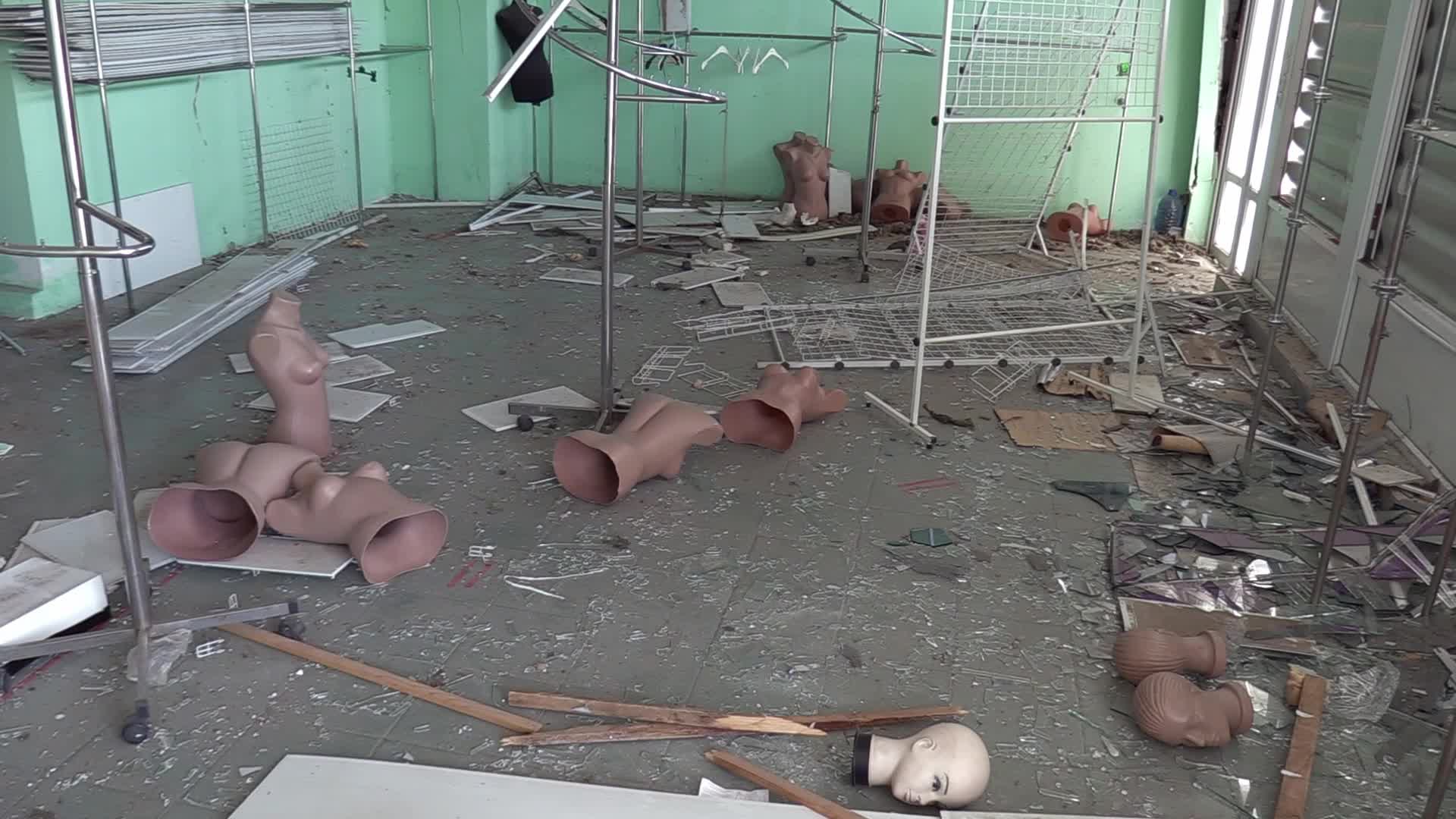 Aftermath of a missile strike in Odesa region, amid Russia's invasion of Ukraine