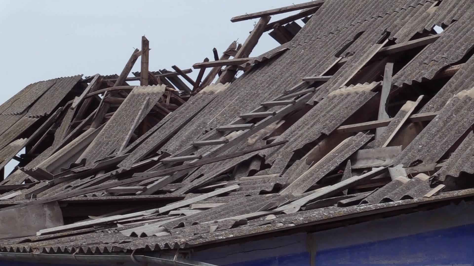 Aftermath of a rocket strike in Odesa region, amid Russian invasion in Ukraine