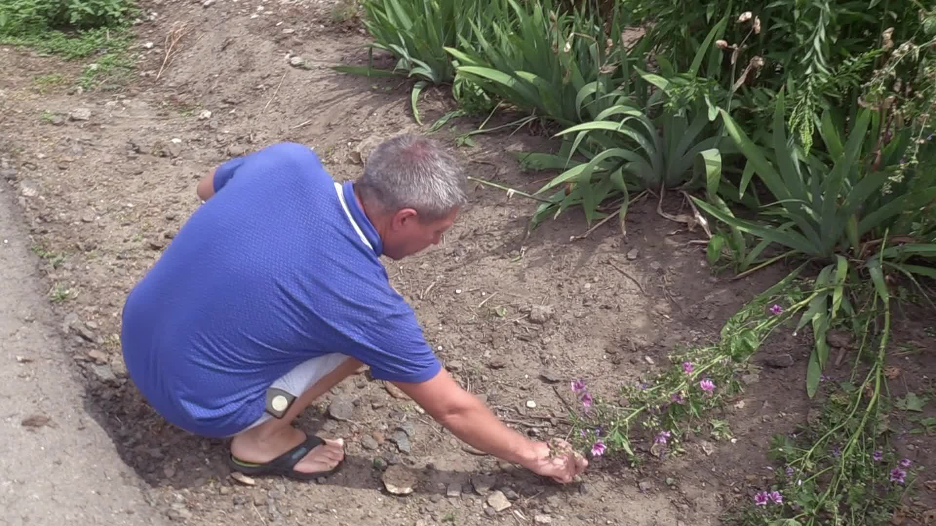 Aftermath of a rocket strike in Odesa region, amid Russian invasion in Ukraine
