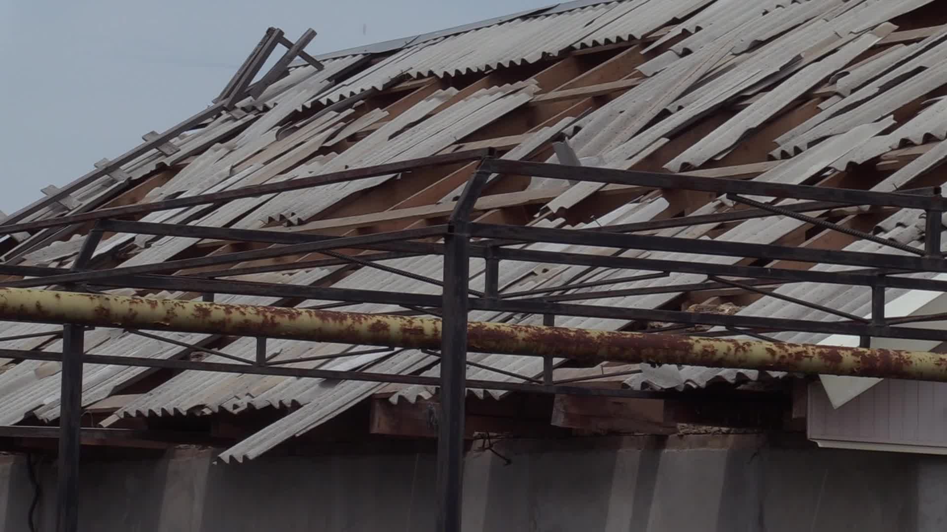 Aftermath of a rocket strike in Odesa region, amid Russian invasion in Ukraine