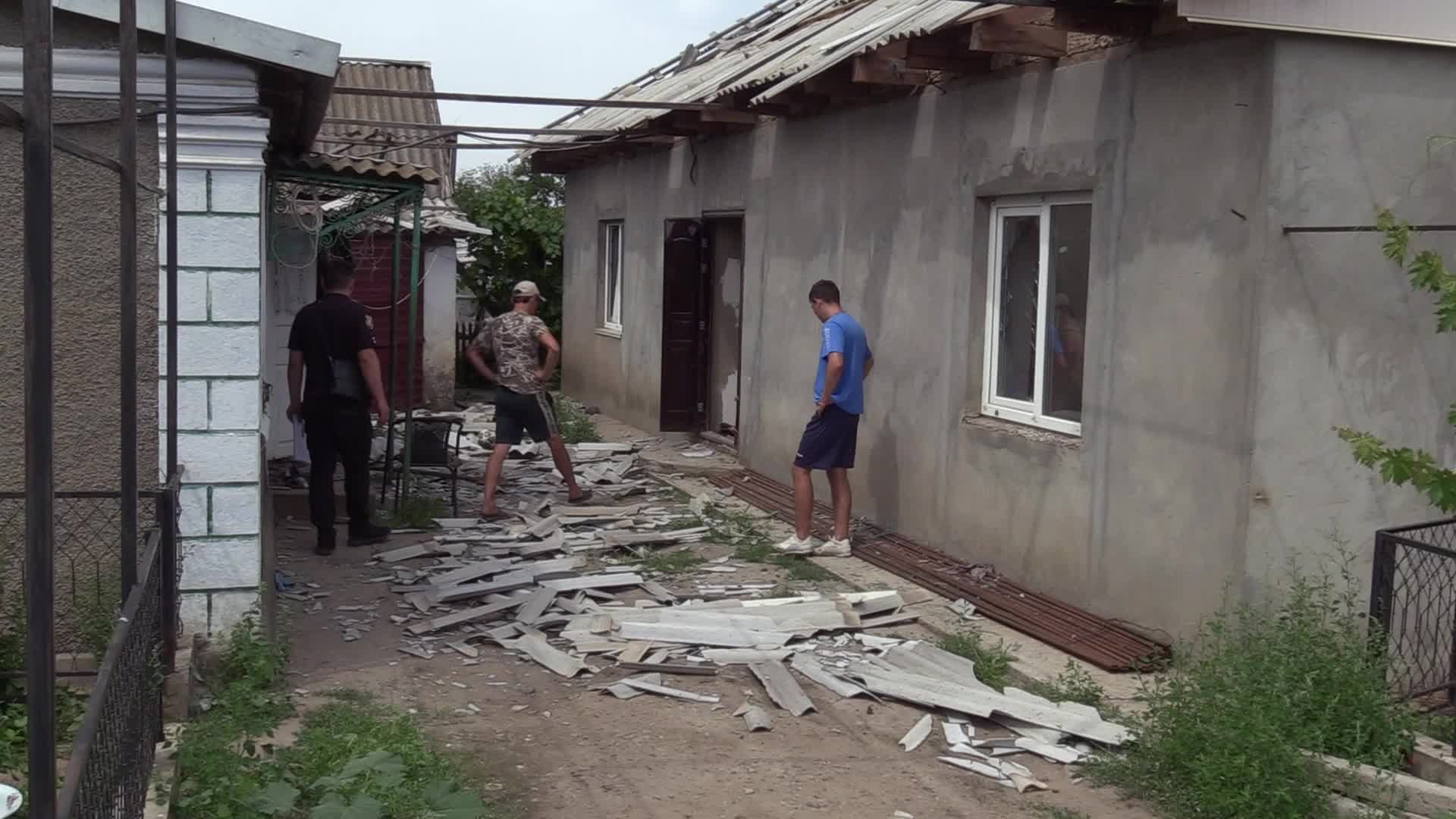 Aftermath of a rocket strike in Odesa region, amid Russian invasion in Ukraine