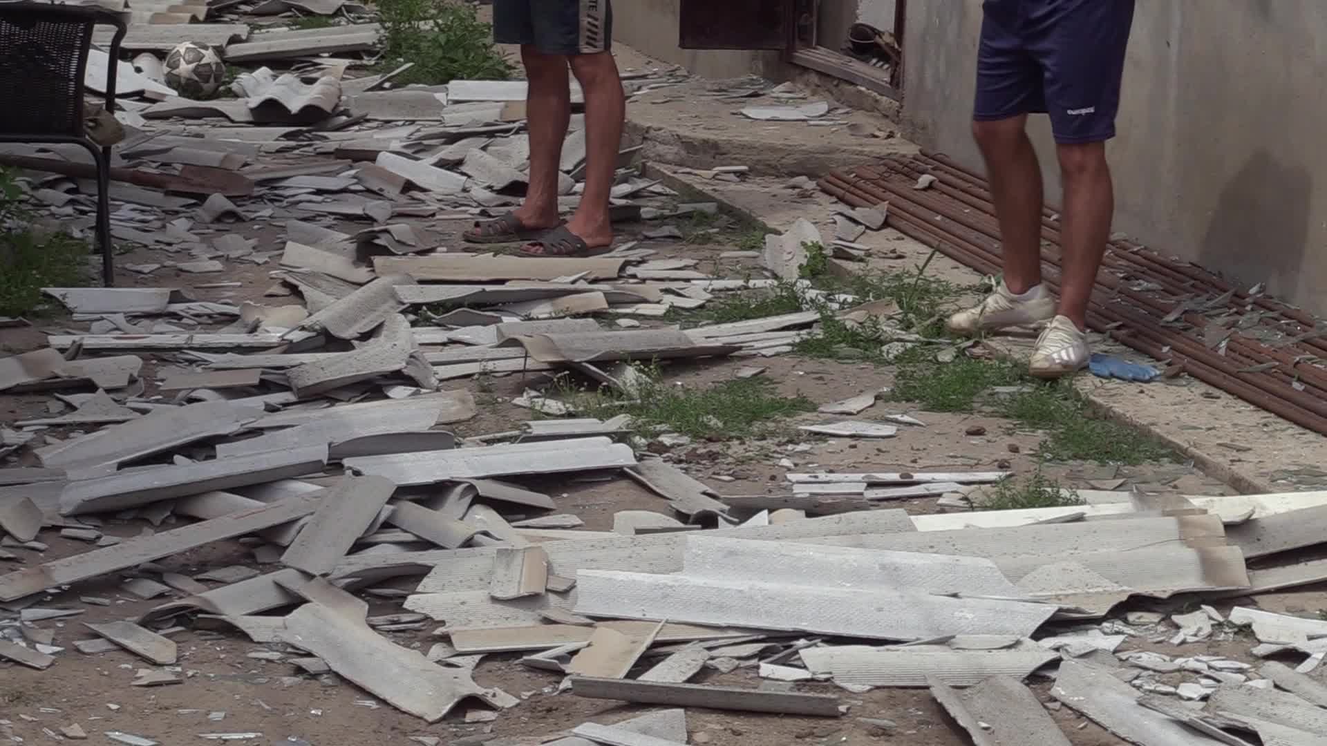 Aftermath of a rocket strike in Odesa region, amid Russian invasion in Ukraine