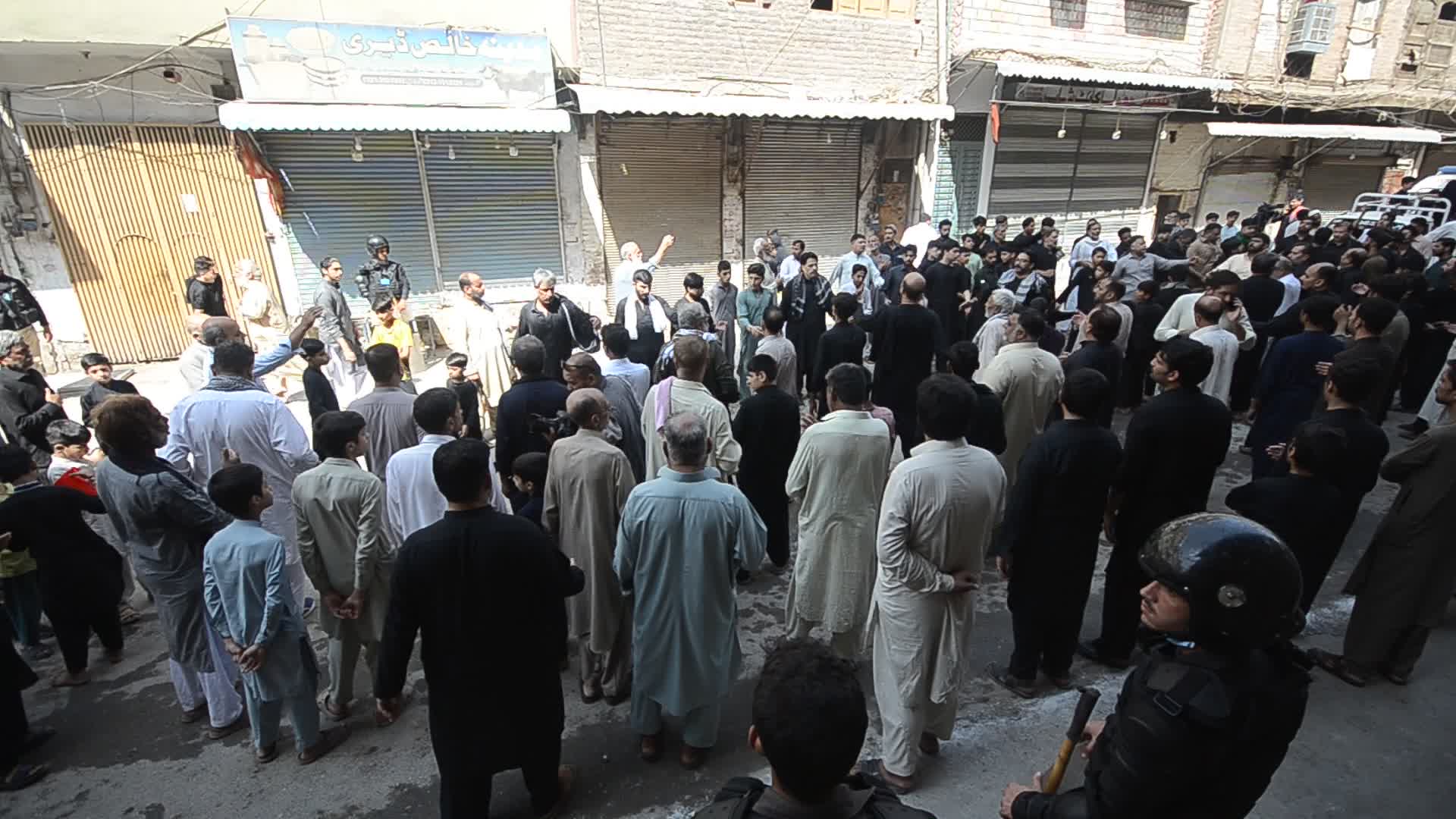 Muharram procession in Peshawar