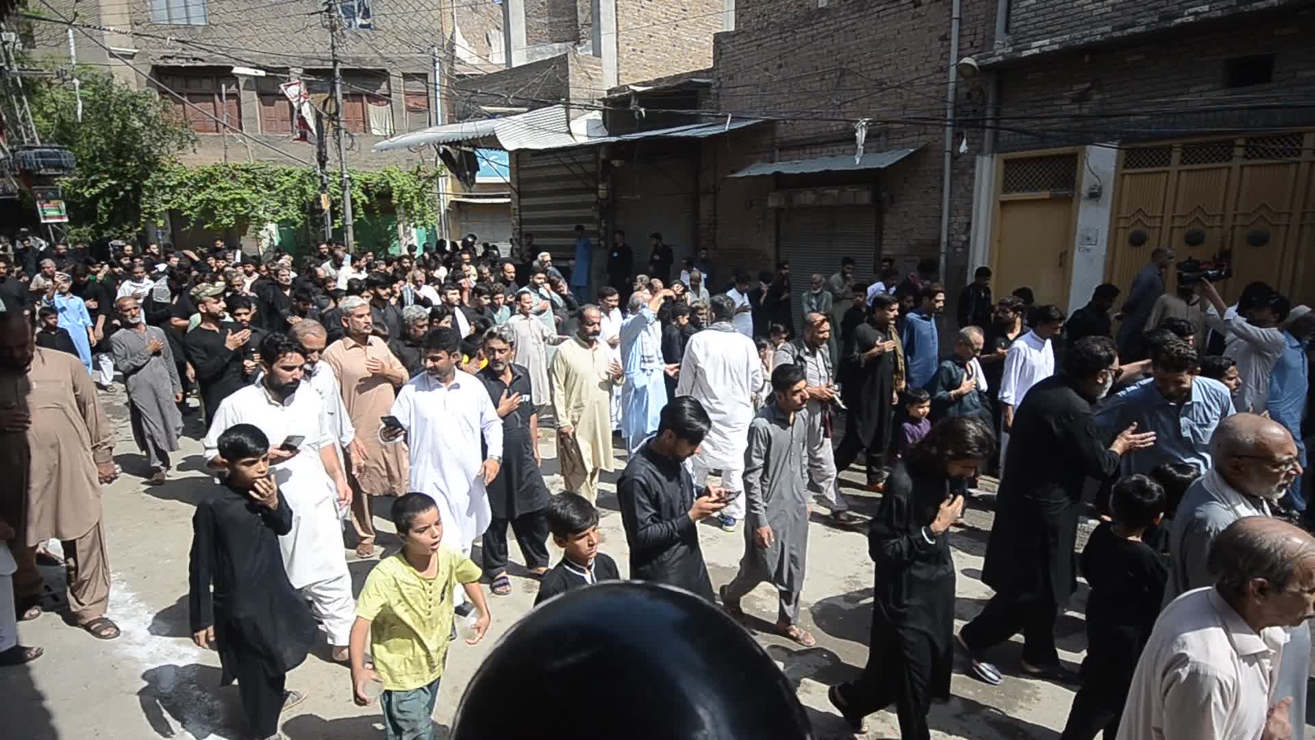 Muharram procession in Peshawar