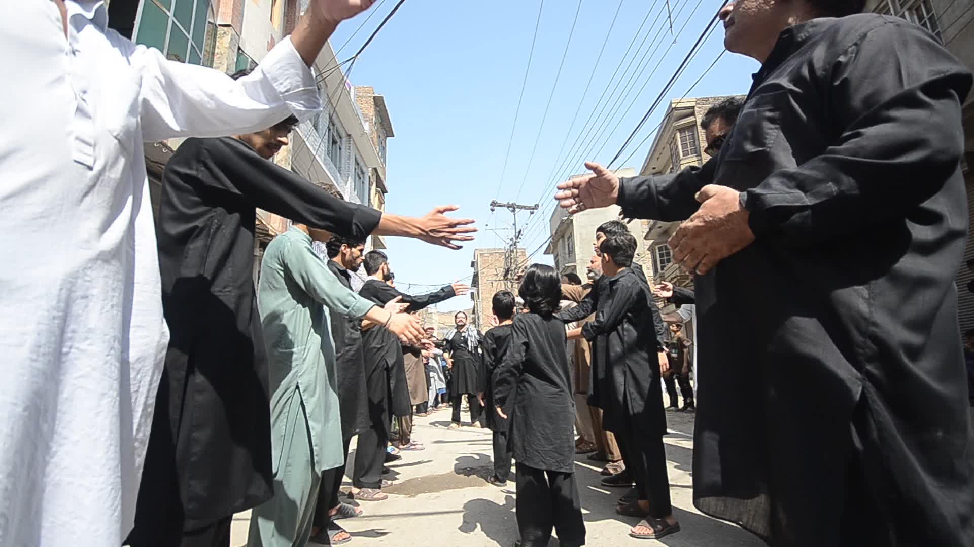 Muharram procession in Peshawar