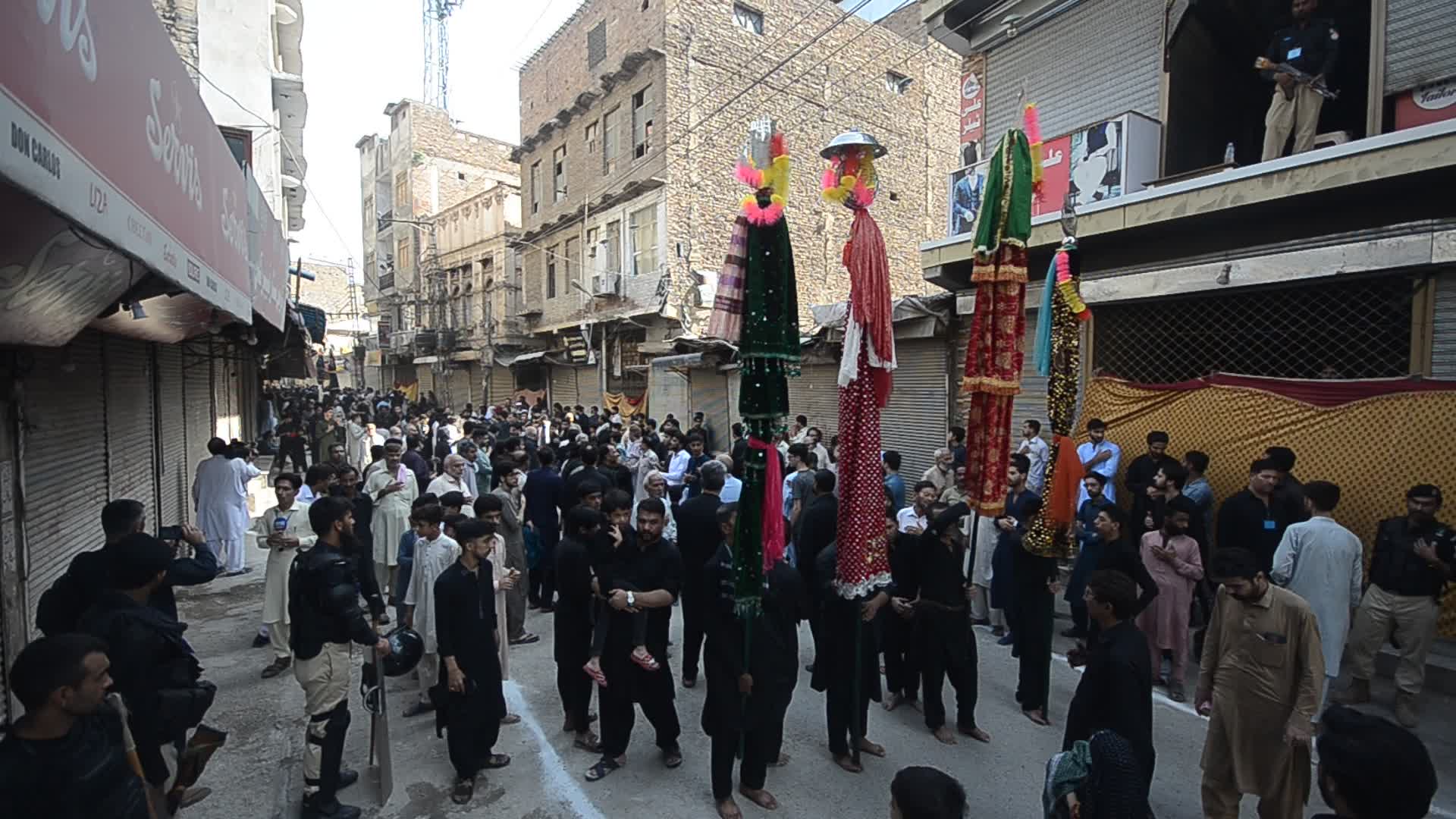 Muharram procession in Peshawar