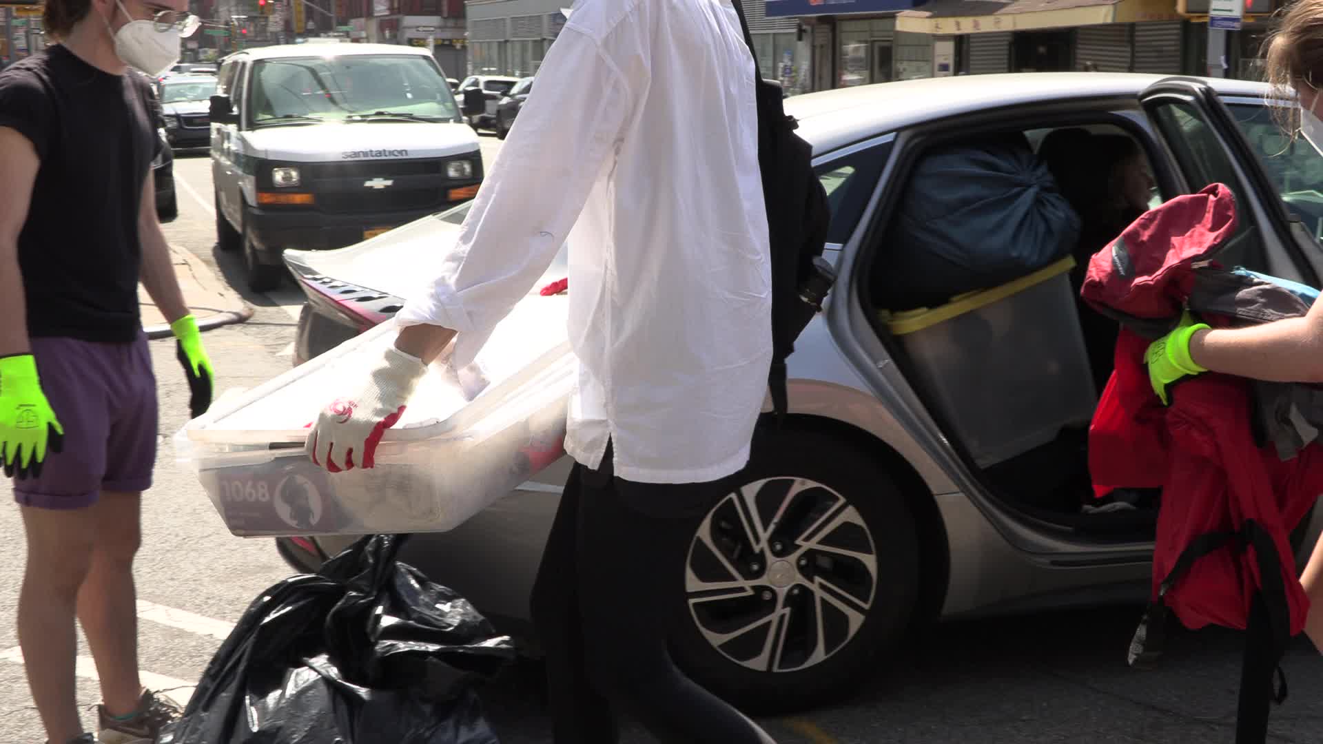 NYC: Chinatown Homeless Encampment Sweep