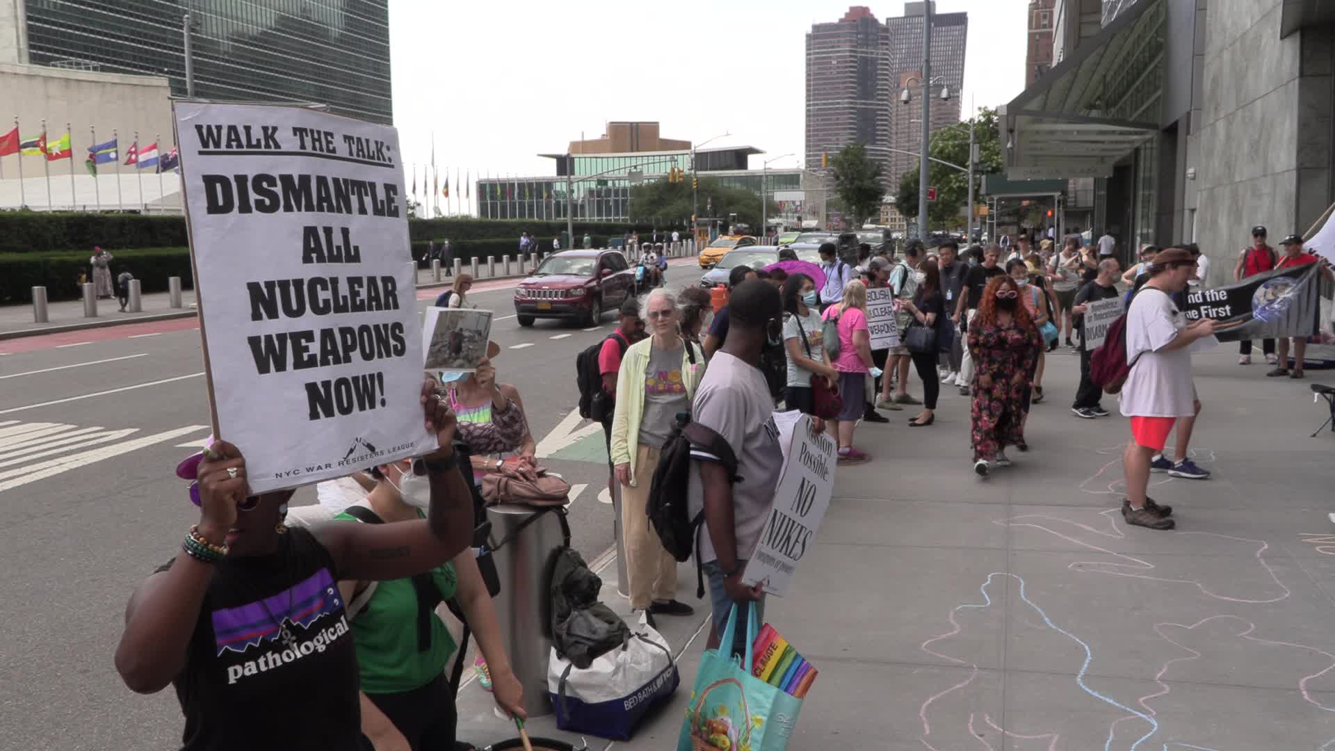 NYC: Peace activists for nuclear disarmament arrested after sit-in