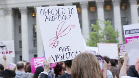 Protest In New York Against The New Restrictive Abortion Laws