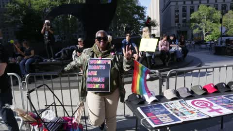 Protest In New York Against The New Restrictive Abortion Laws
