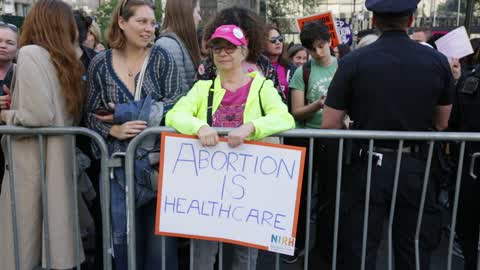 Protest In New York Against The New Restrictive Abortion Laws