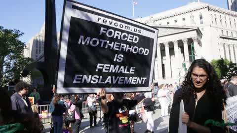 Protest In New York Against The New Restrictive Abortion Laws