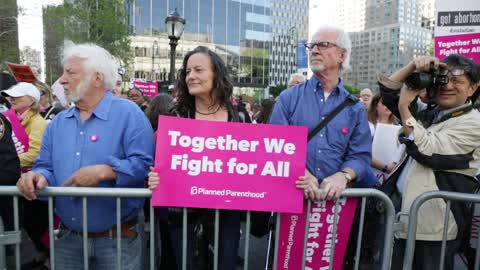 Protest In New York Against The New Restrictive Abortion Laws
