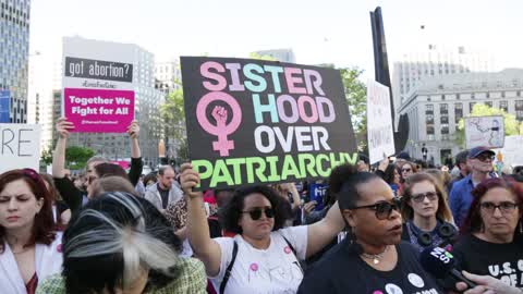 Protest In New York Against The New Restrictive Abortion Laws