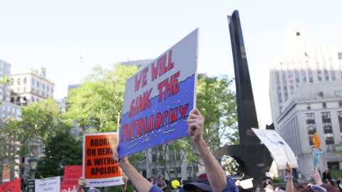 Protest In New York Against The New Restrictive Abortion Laws