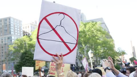 Protest In New York Against The New Restrictive Abortion Laws