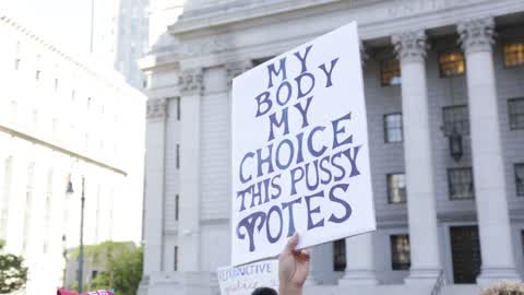 Protest In New York Against The New Restrictive Abortion Laws