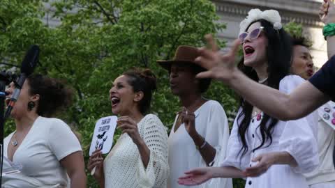 Protest In New York Against The New Restrictive Abortion Laws
