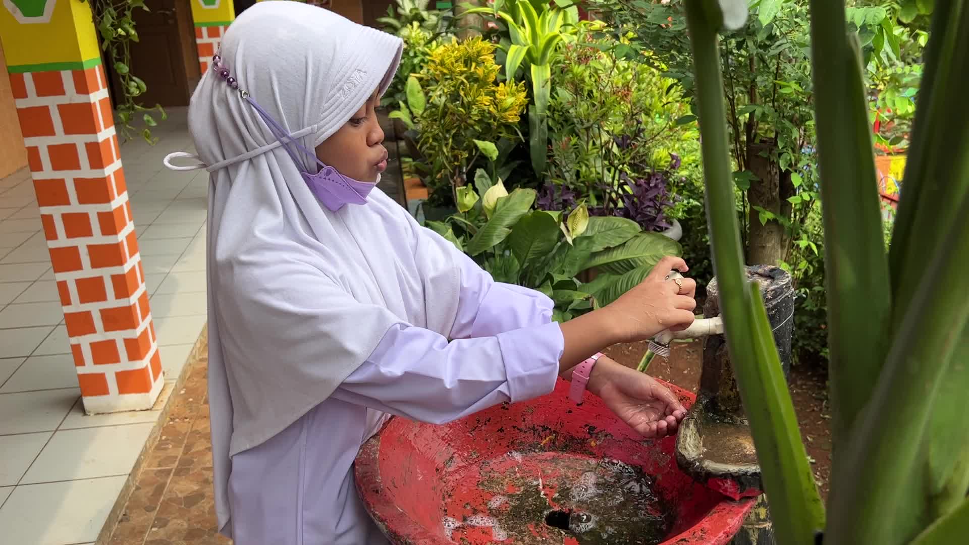 School Day In Indonesia Amid the Covid-19 Pandemic