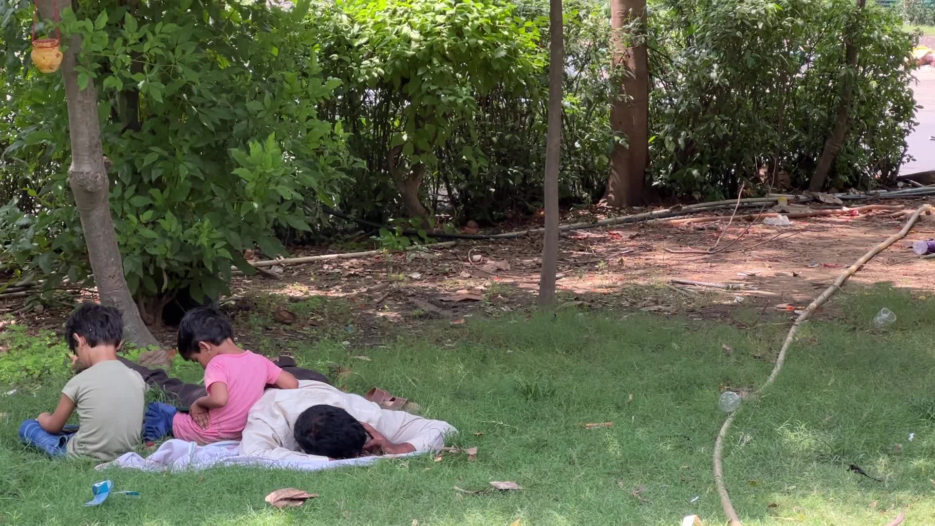 Heat wave in Greater Noida, India