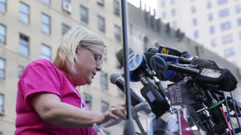 Protest In New York Against The New Restrictive Abortion Laws