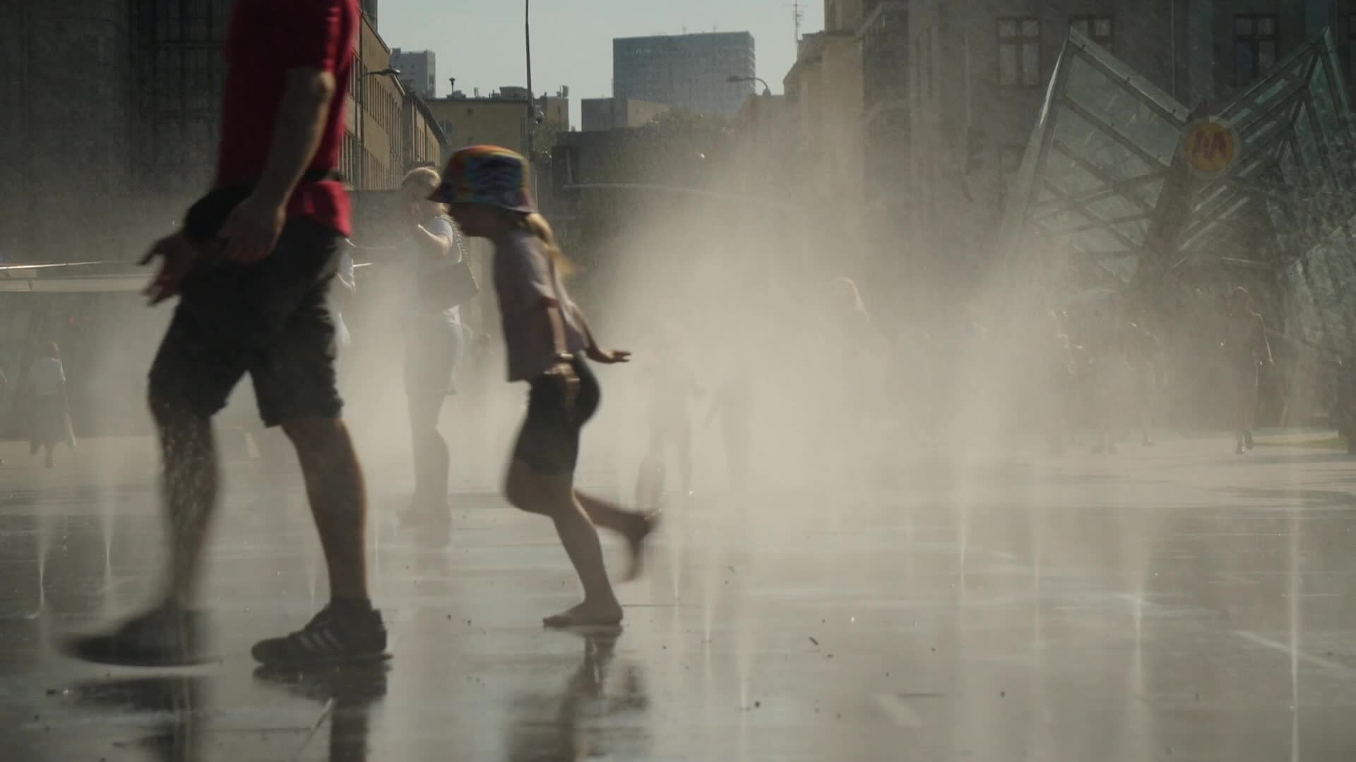 A heatwave in Europe