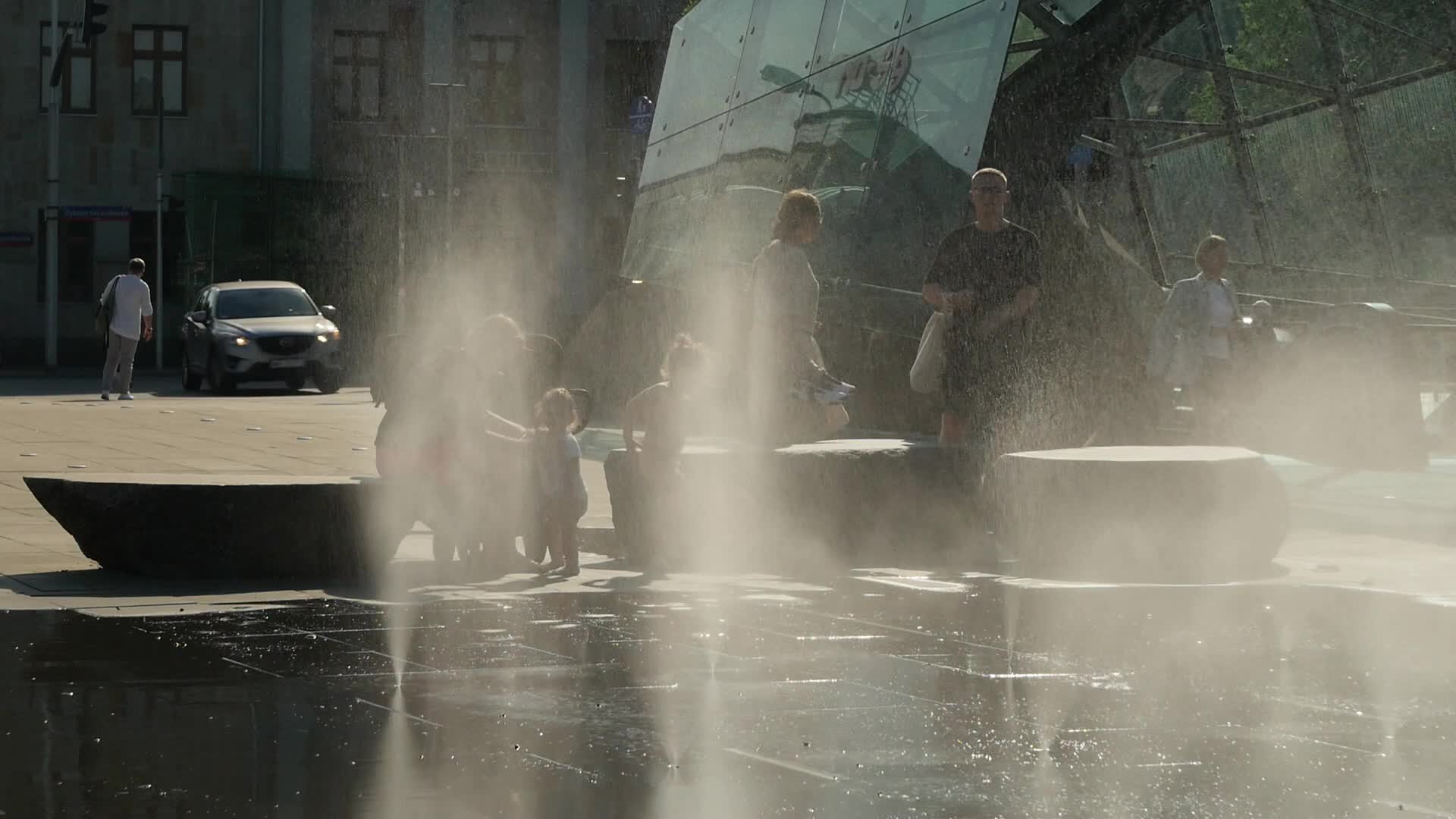 A heatwave in Europe
