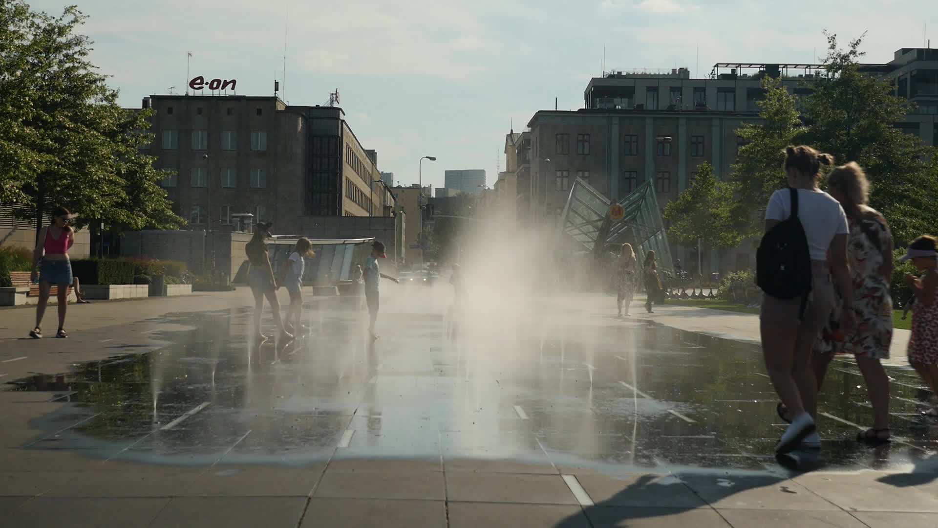 A heatwave in Europe