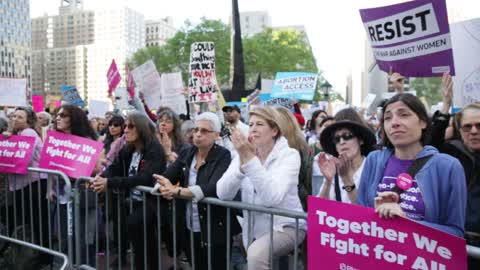 Protest In New York Against The New Restrictive Abortion Laws