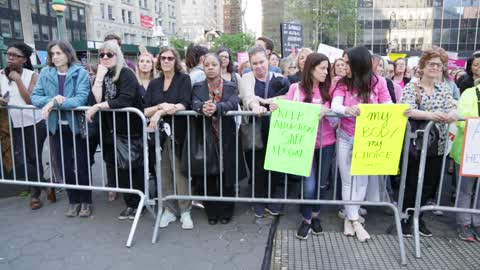 Protest In New York Against The New Restrictive Abortion Laws