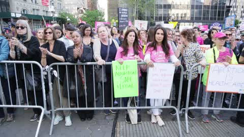 Protest In New York Against The New Restrictive Abortion Laws
