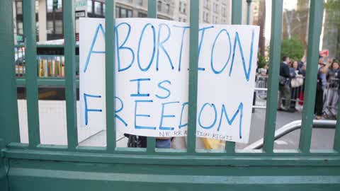 Protest In New York Against The New Restrictive Abortion Laws