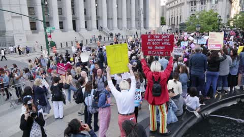 Protest In New York Against The New Restrictive Abortion Laws