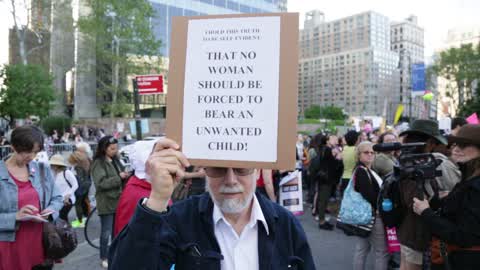 Protest In New York Against The New Restrictive Abortion Laws
