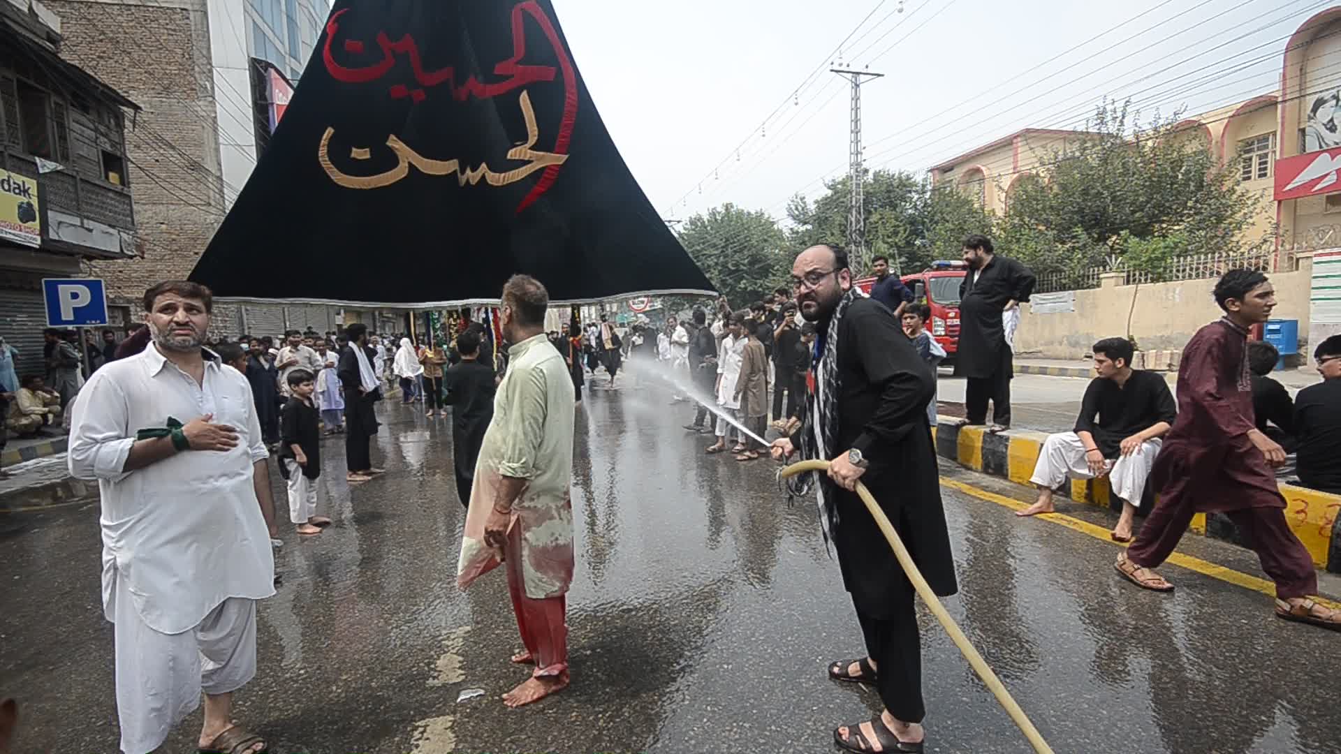 Ashura Day procession in Peshawar