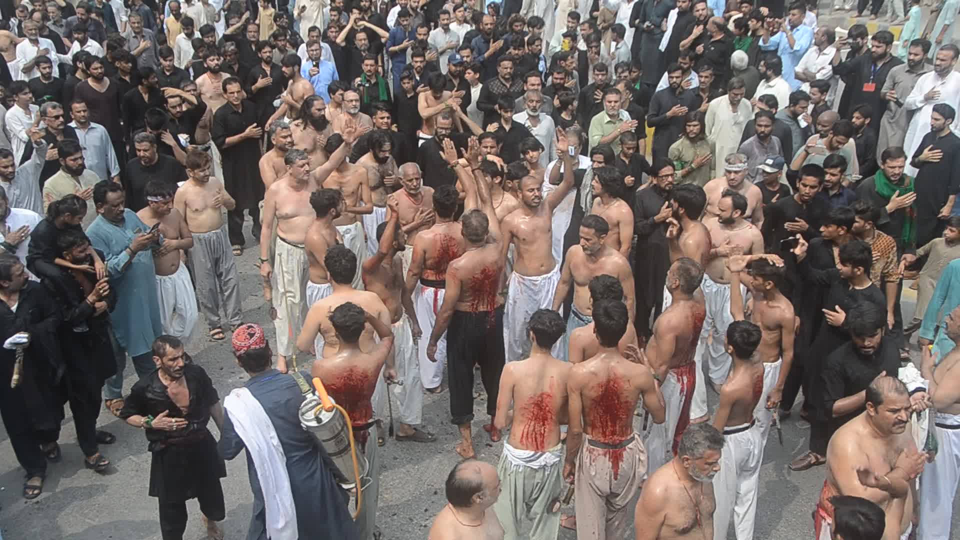 Ashura Day procession in Peshawar