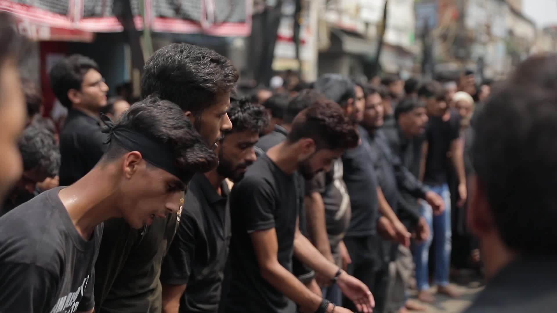 Shiite Muslim Devotees Participate In The Muharram Procession in Delhi, India